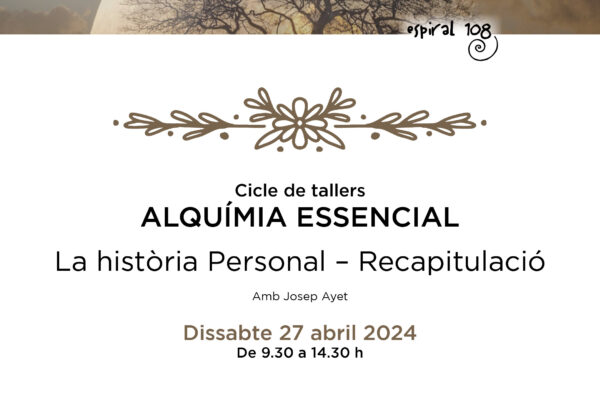 Cicle de tallers Alquímia essencial / 27 abril
